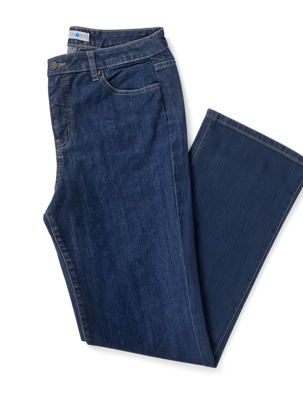 Fashion Bug Dark Wash Wide Leg Jeans 14T Y2K